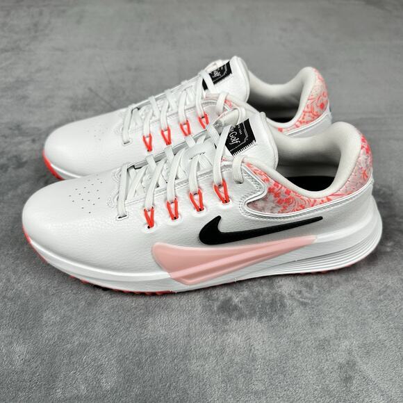 Nike Victory Pro 4 Golf Shoes Men Size 10 White Pink Bloom Scheffler IM3485-100 main image 9